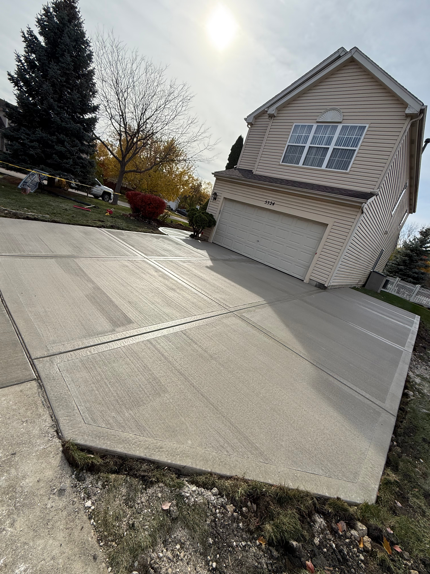 Decorative Jointed Driveway