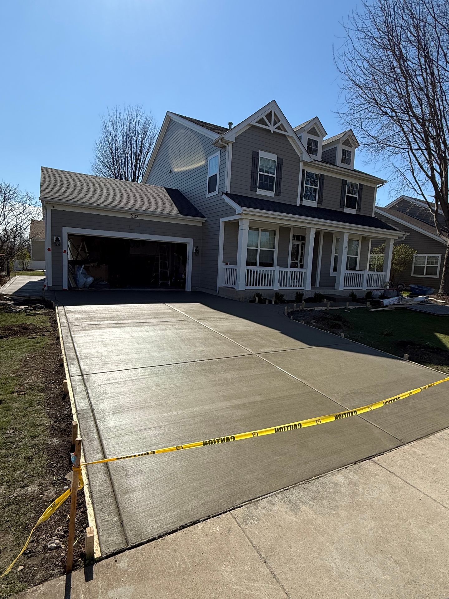 Custom Front Driveway